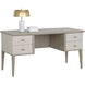 Pattinson 60 X 24 inch White Ceruse / Oyster Shagreen Desk